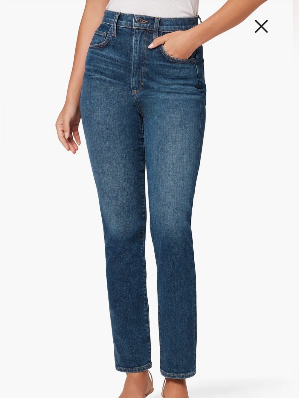 Favorite Daughter The Valentina Super High Rise Cigarette Ankle Jeans Size 27